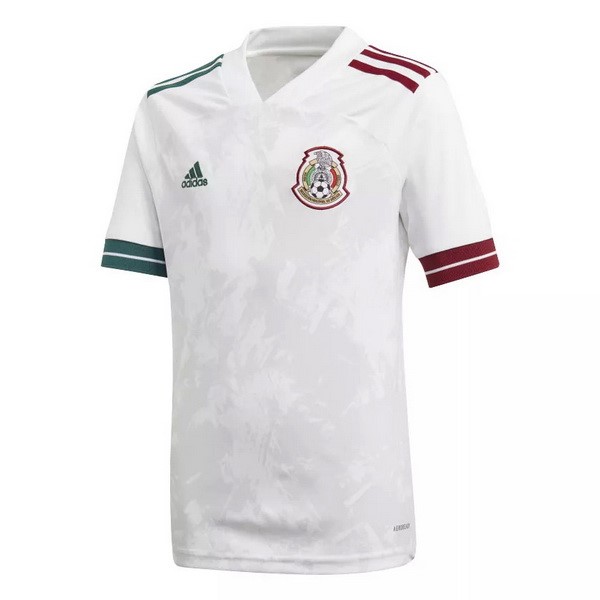Thailande Maillot Football Mexico Exterieur 2020 Blanc